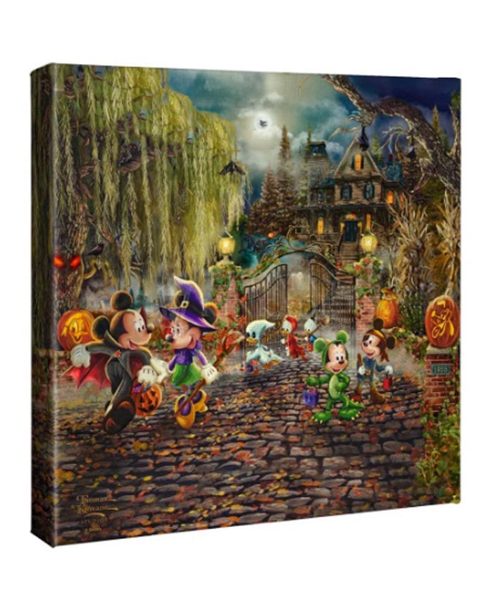 thomas kinkade halloween fun