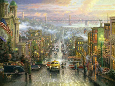 thomas kinkade heart of san francisco