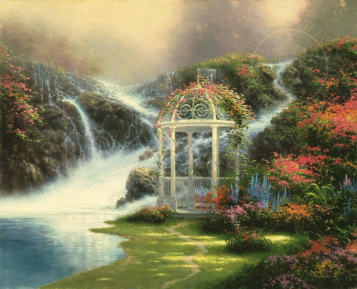 thomas kinkade hidden arbor