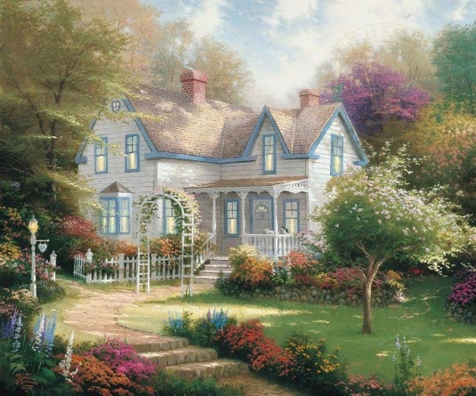 thomas kinkade home is where the heart is ii