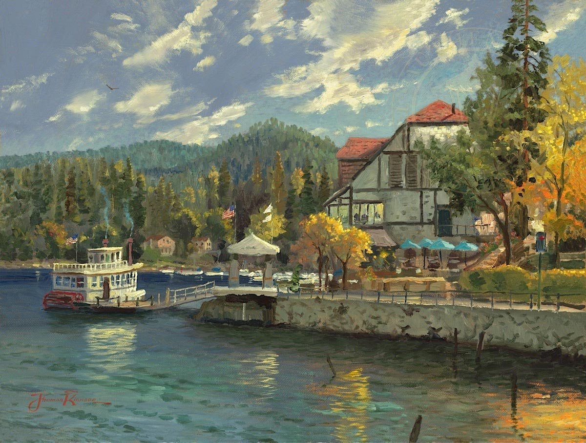 thomas kinkade lake arrowhead