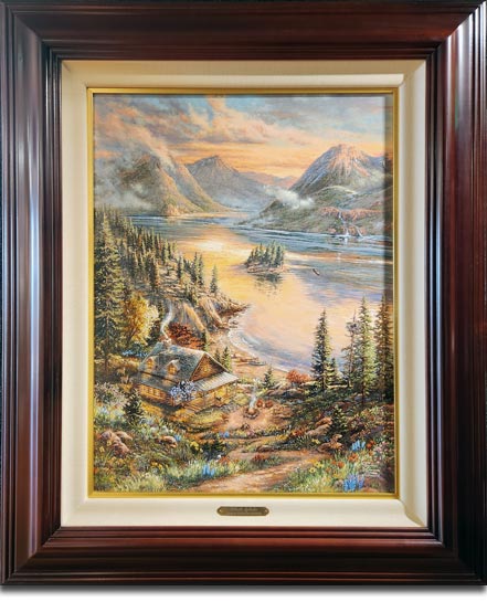 thomas kinkade lakeside splendor