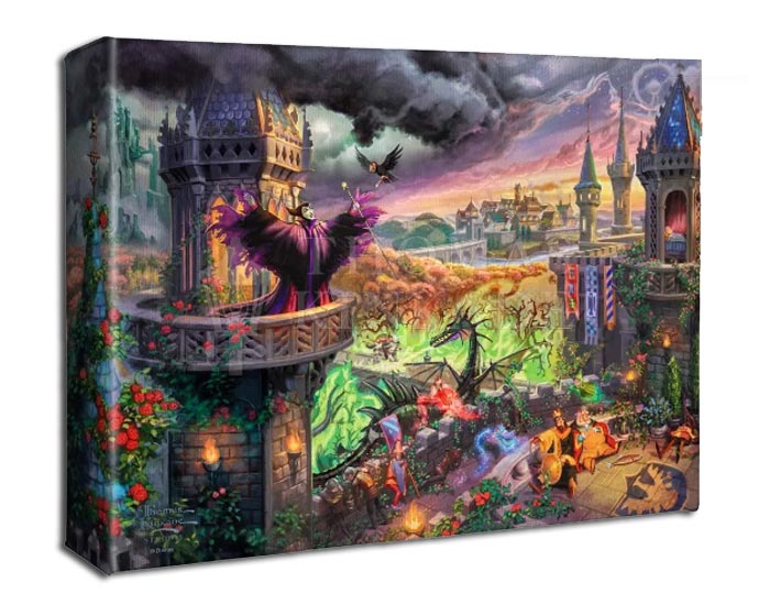 thomas kinkade maleficent