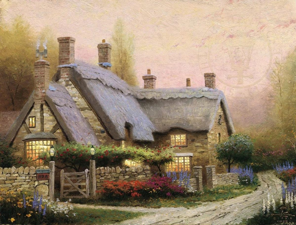 thomas kinkade mckennas cottage