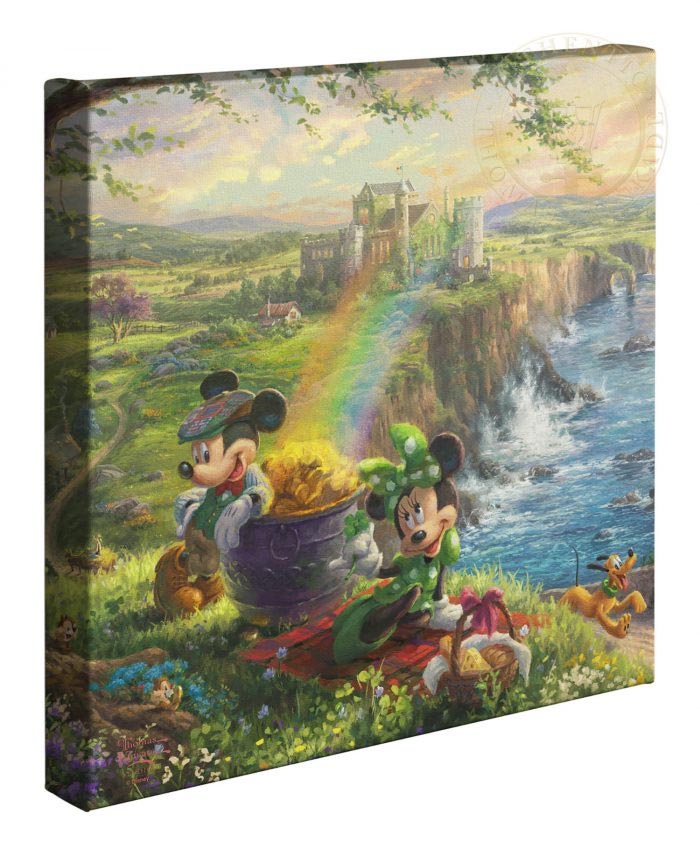 thomas kinkade mickey and minnie in ireland