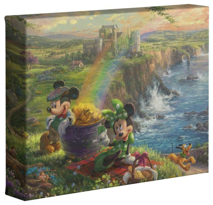 thomas kinkade mickey and minnie in ireland