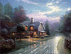 thomas kinkade moonlight lane