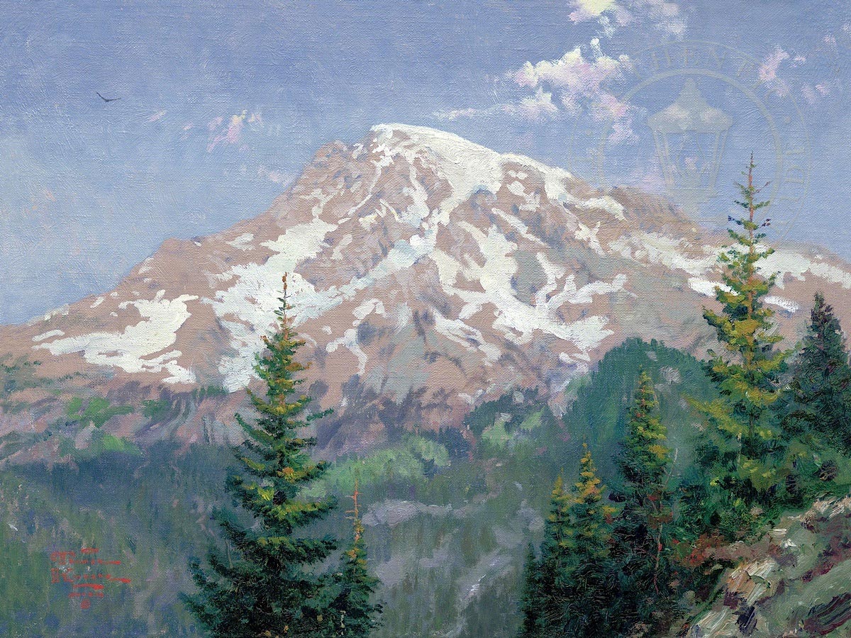 thomas kinkade mount rainier