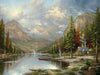 thomas kinkade mountain majesty