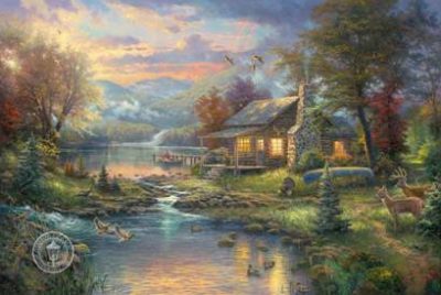 Natures Paradise by Thomas Kinkade