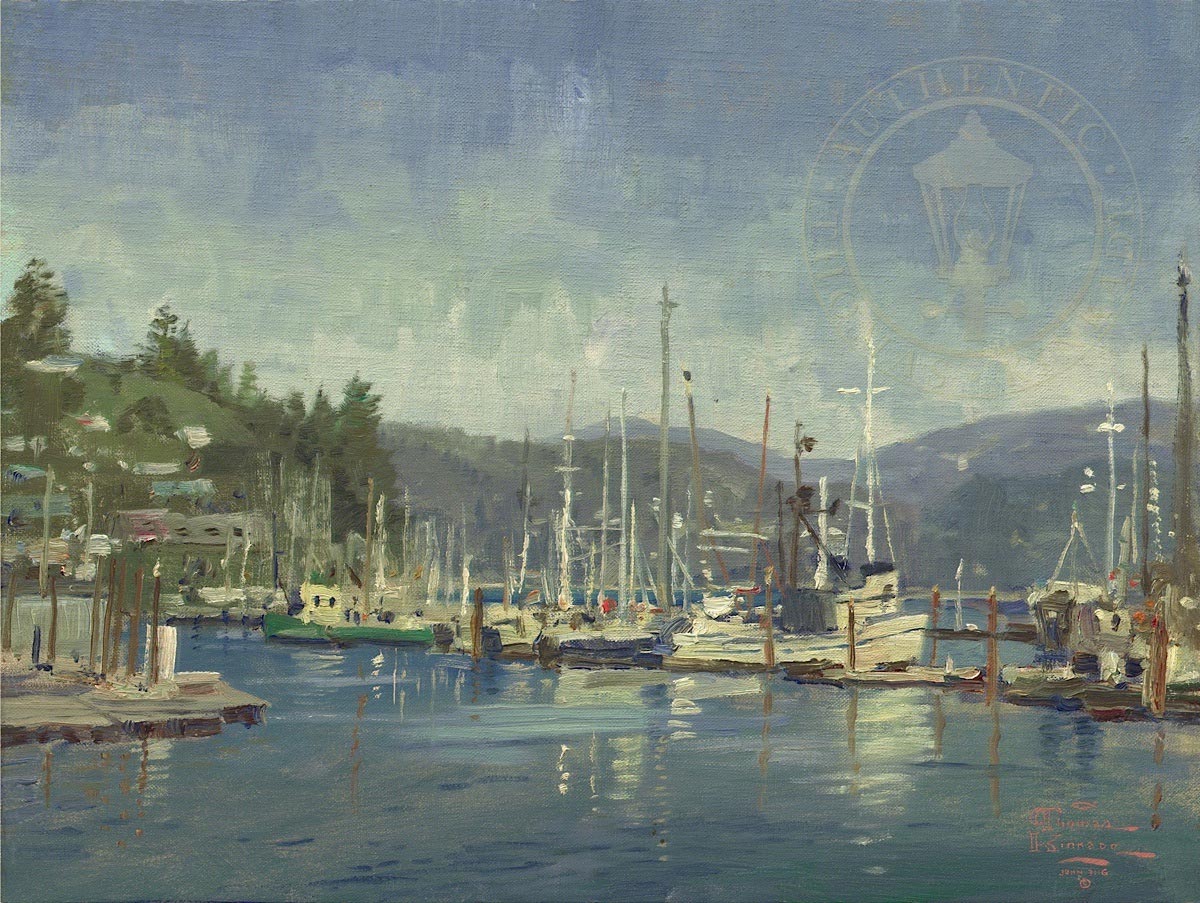 thomas kinkade newport harbor