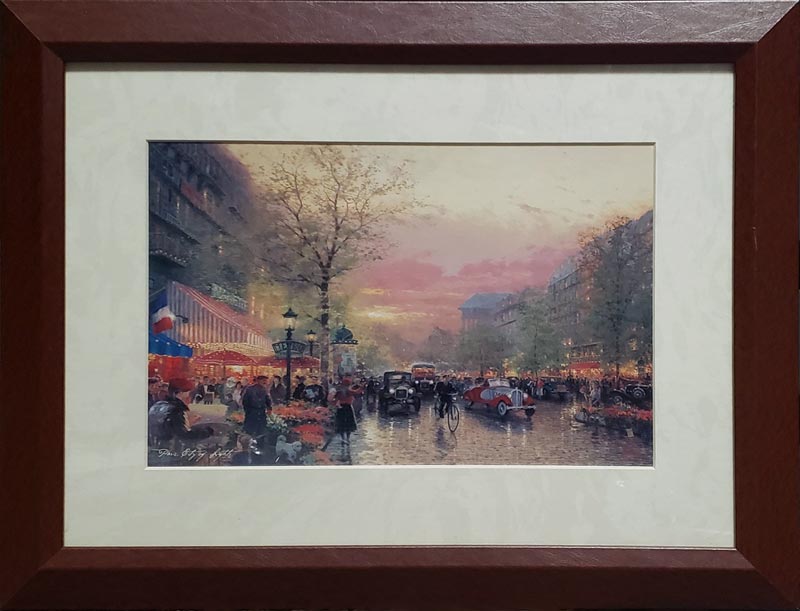 thomas kinkade paris city of lights