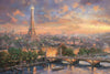 thomas kinkade paris city of love