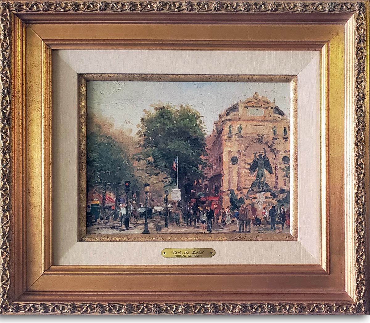 thomas kinkade paris st. michel