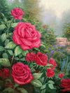 thomas kinkade a perfect red rose