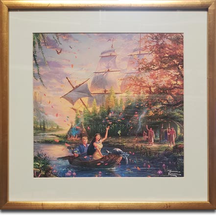 thomas kinkade pocahontas