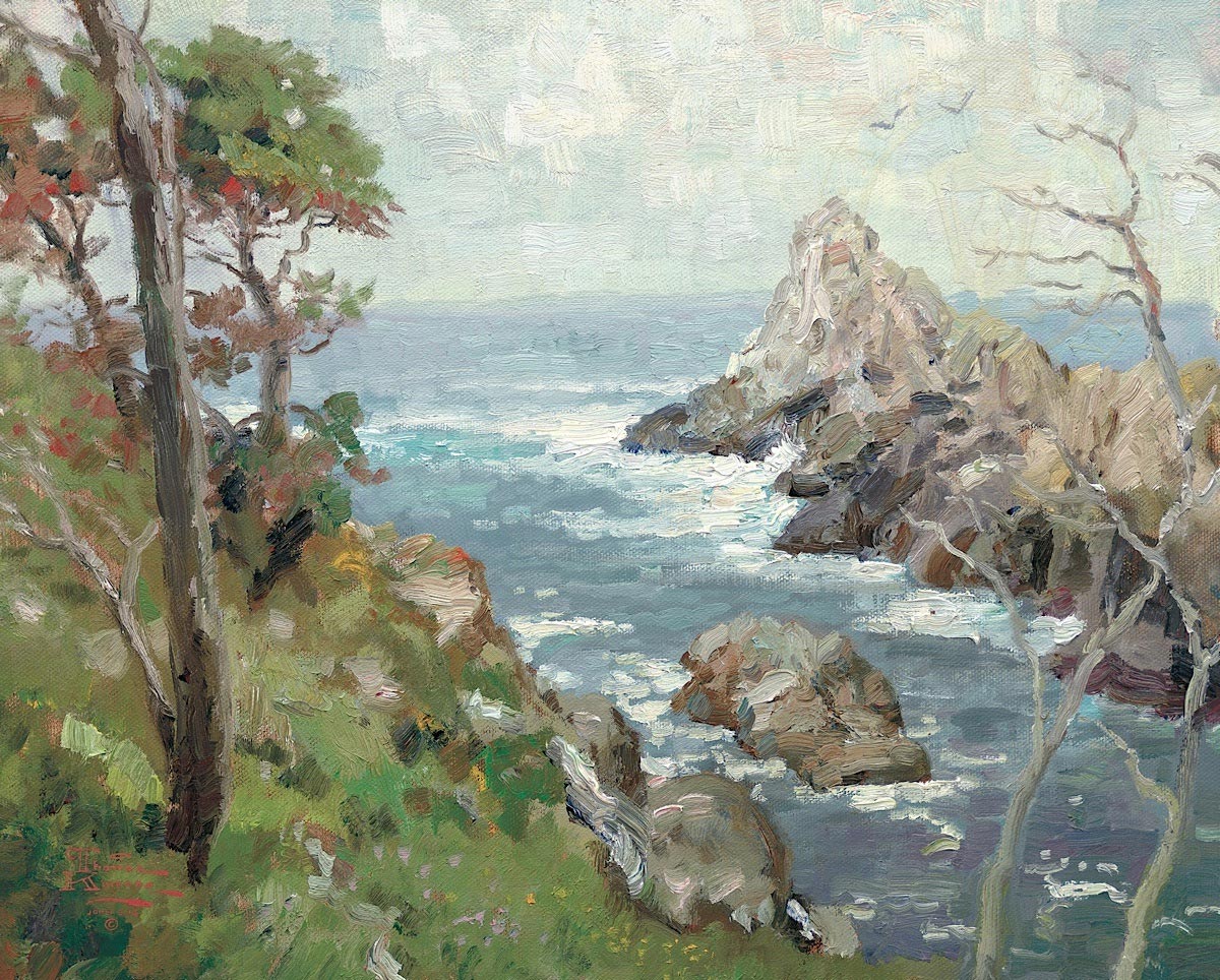 thomas kinkade point lobos carmel