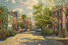 thomas kinkade rainbow row charleston
