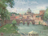 thomas kinkade rome view of st peter's
