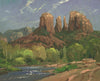 thomas kinkade sedona cliffs