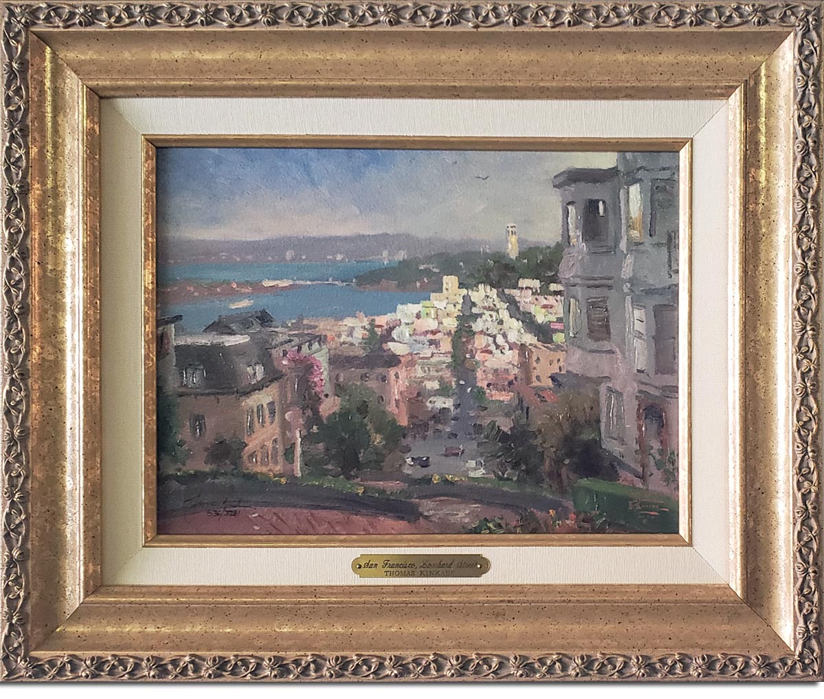 thomas kinkade san francisco lombard street
