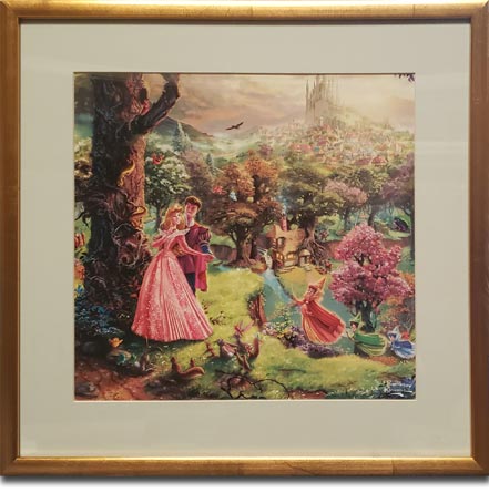 thomas kinkade sleeping beauty
