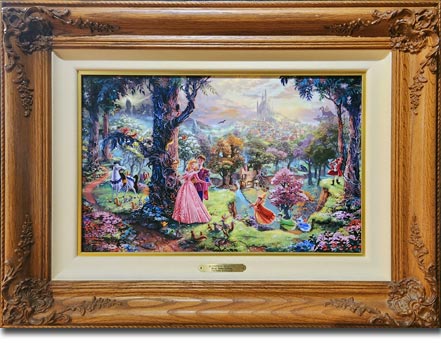 thomas kinkade sleeping beauty