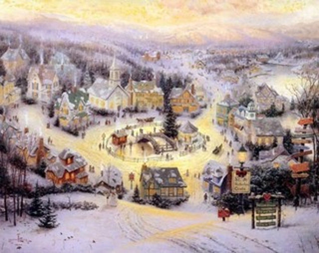 Thomas Kinkade St. Nicholas Circle