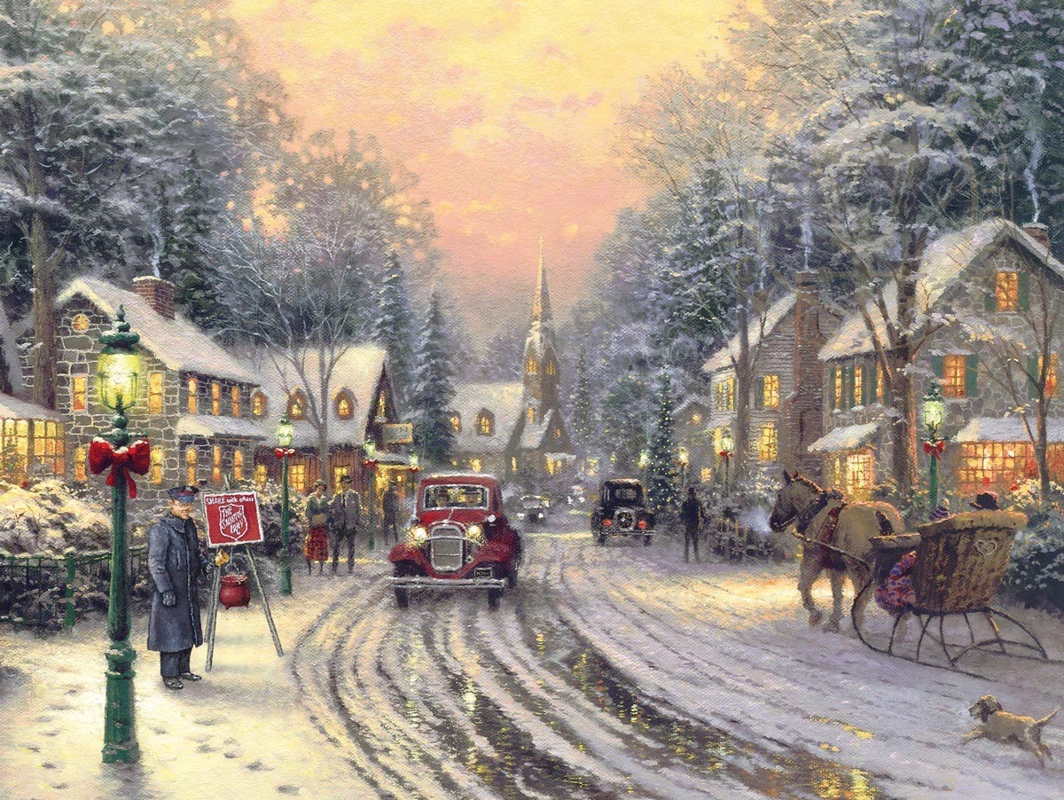 thomas kinkade the season of giving