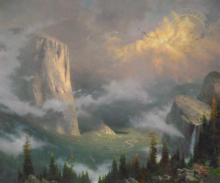 thomas kinkade west rim yosemite