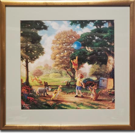 thomas kinkade winnie the pooh ii