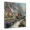 Twilight Cottage - 14&#34; x 14&#34; Gallery Wrapped Canvas