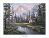 Valley Chapel - Limited Edition Art, by Thomas Kinkade