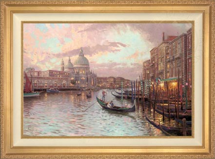 Venice, Sunset on the Grand Canal, by Thomas Kinkade