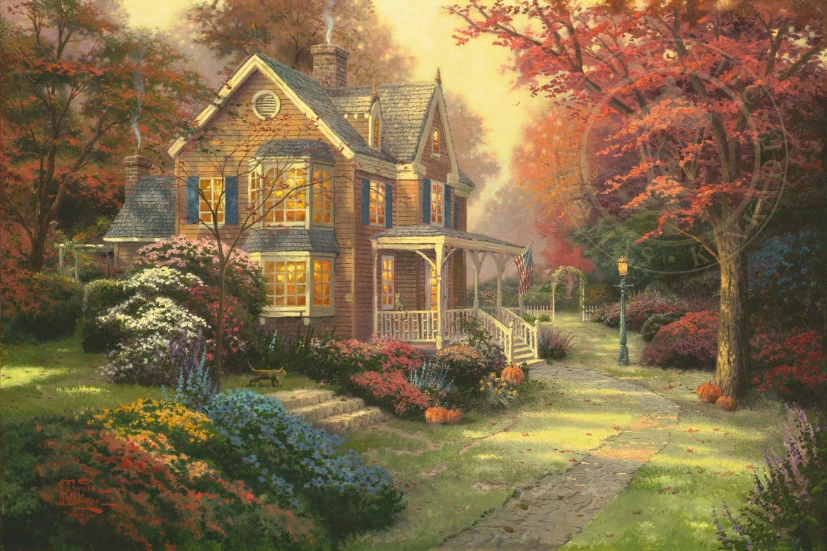 Kinkade-Victorian Autumn
