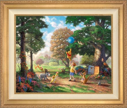 Winnie the Pooh II, by Thomas Kinkade Studios