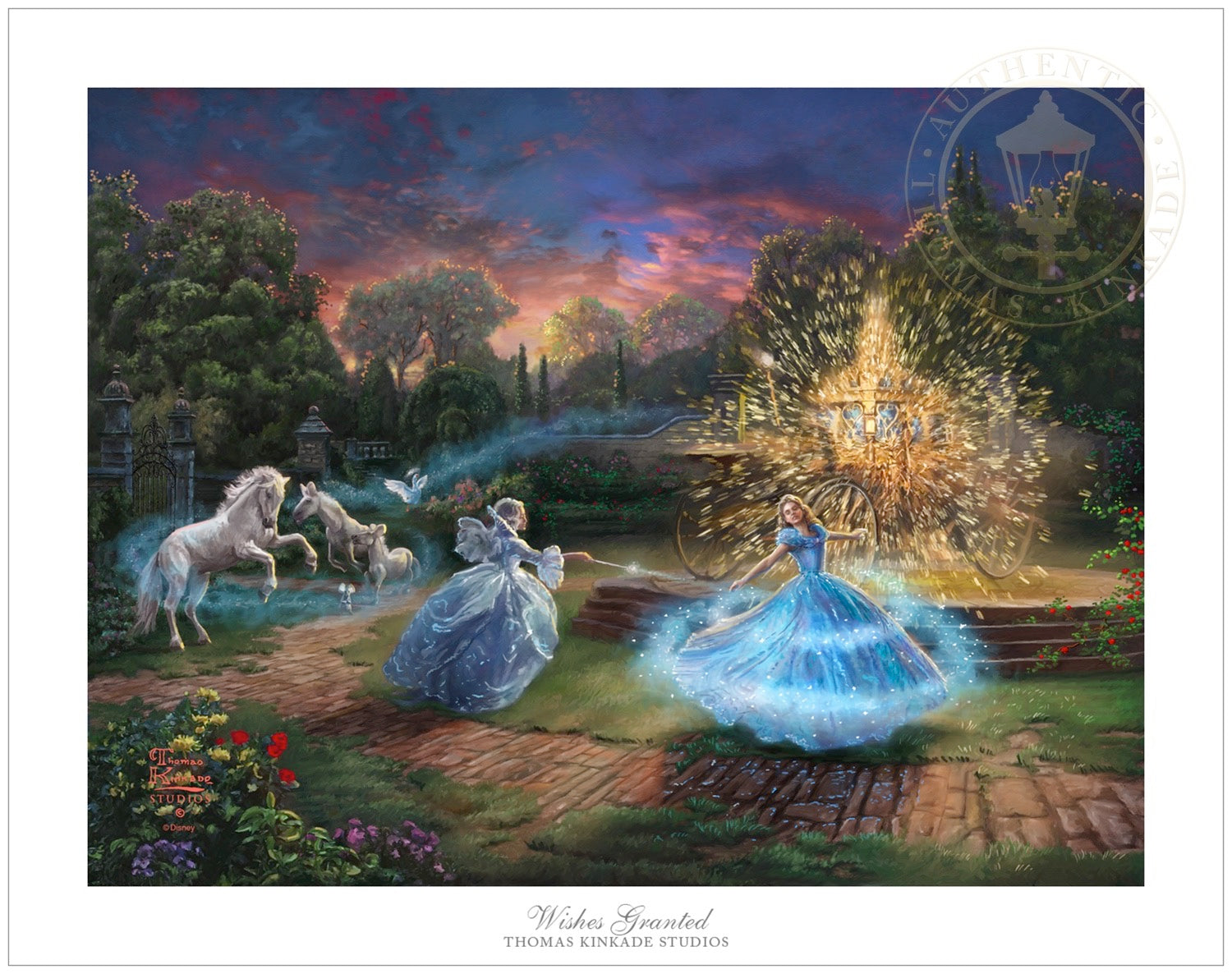 Wishes Granted - Limited Edition Art, by Thomas Kinkade Studios