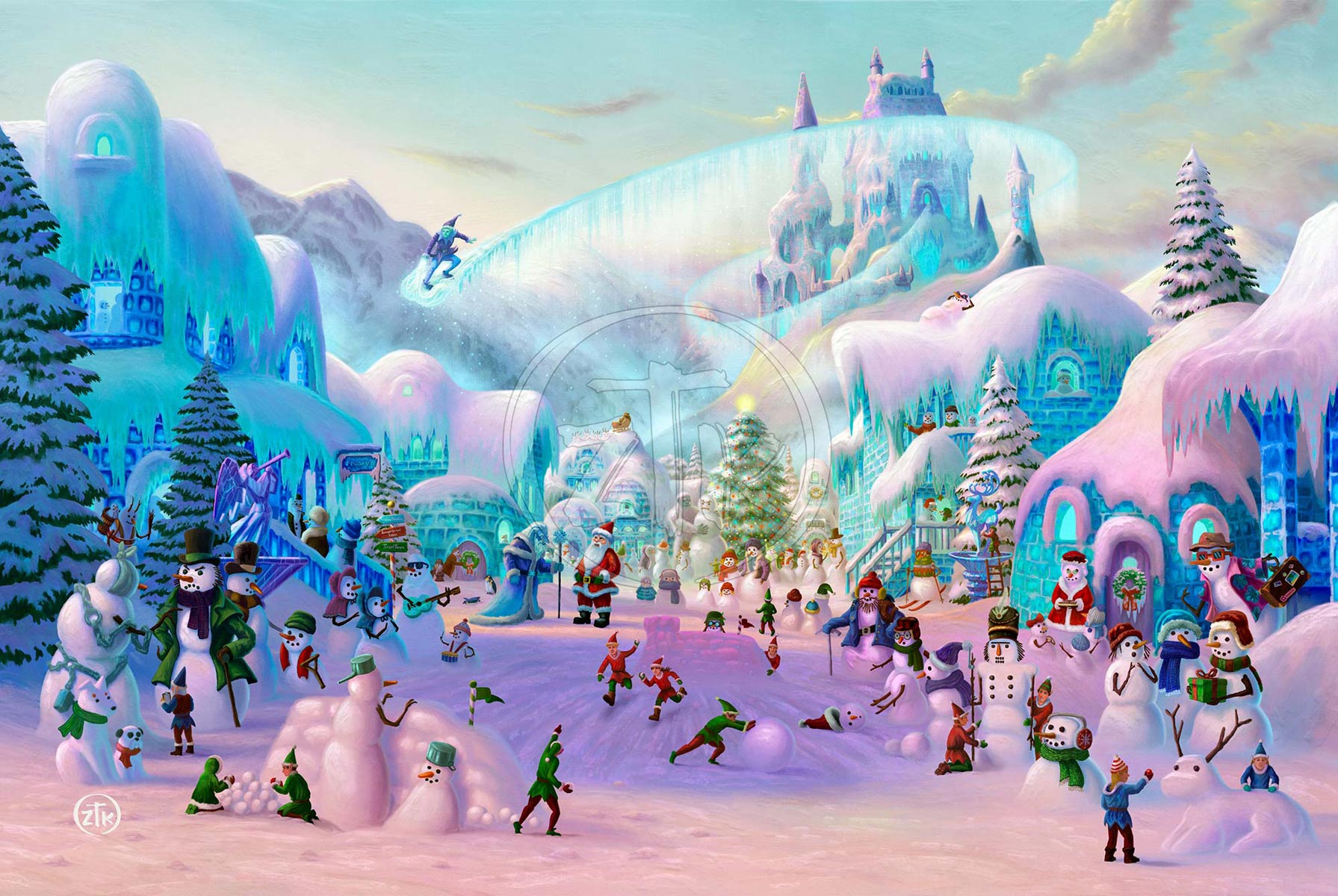 zac kinkade snowman sanctuary
